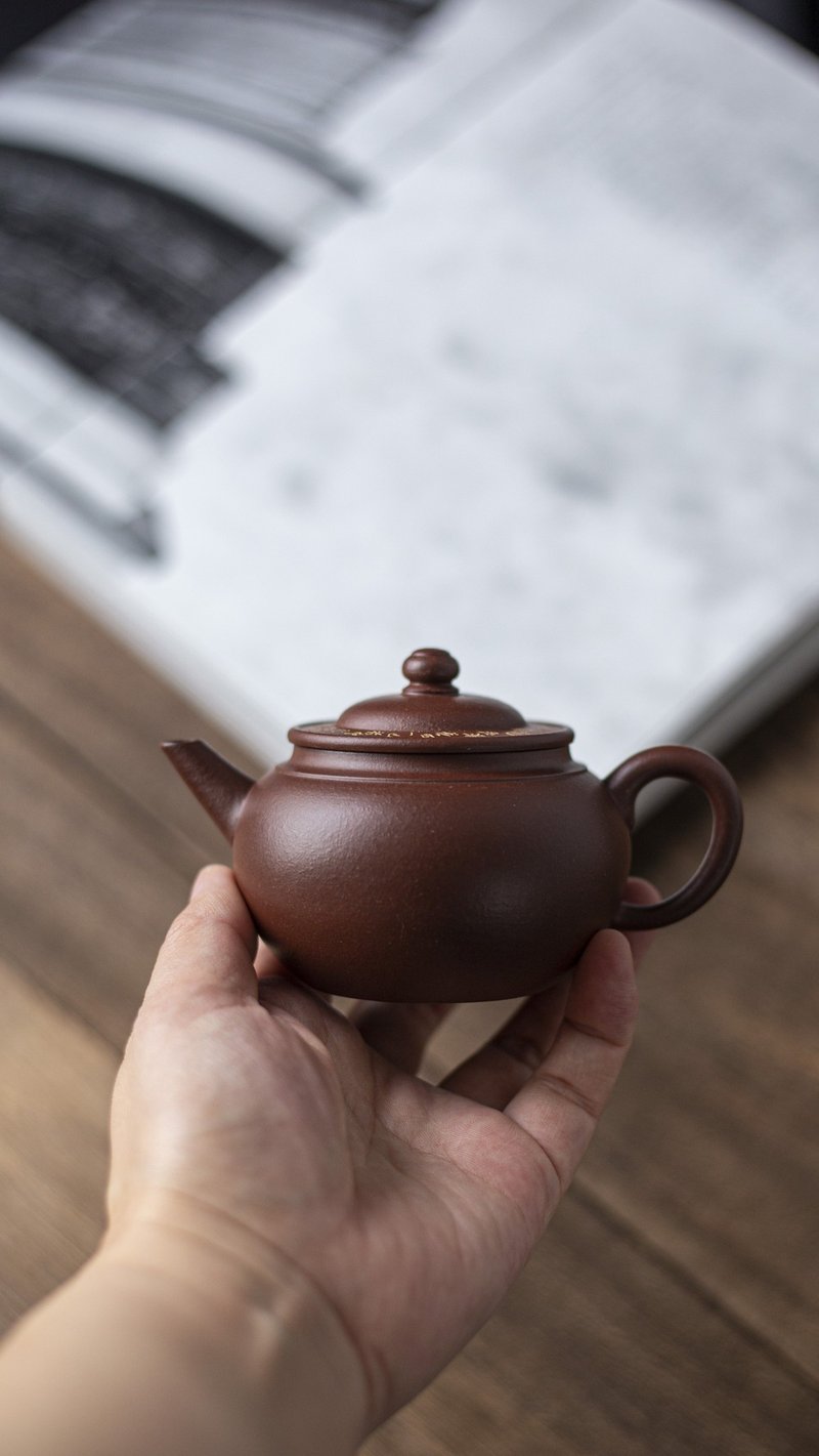 ウエストラインレベルクラシック160cc生鉱石高品質オールドパープルマッドウォーターカラー保湿ボディクラシックダブル - 急須・ティーカップ - 陶器 グレー