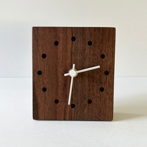 ZEROSSO WOOD FURNITURE 置時計・ウォールナットNo.1