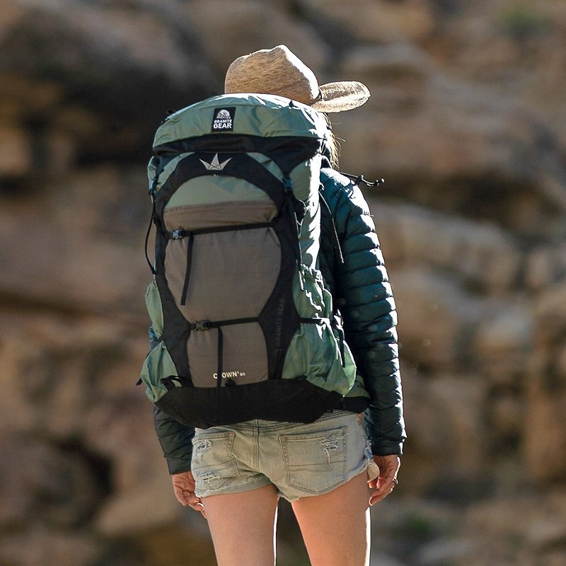 Granite Gear Crown3 60 Women's Hiking Backpack (60L) - Backpacks - Nylon Green