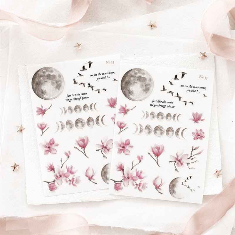 Transparent Stickers No. 33 - 貼紙 - 防水材質 