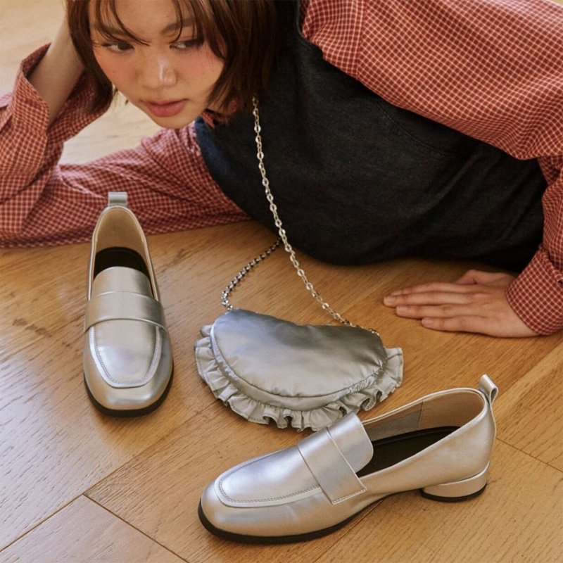 PRE-ORDER Rizy Stitch Minimal Loafer -UA9051SI - 其他女皮鞋 - 其他材質 