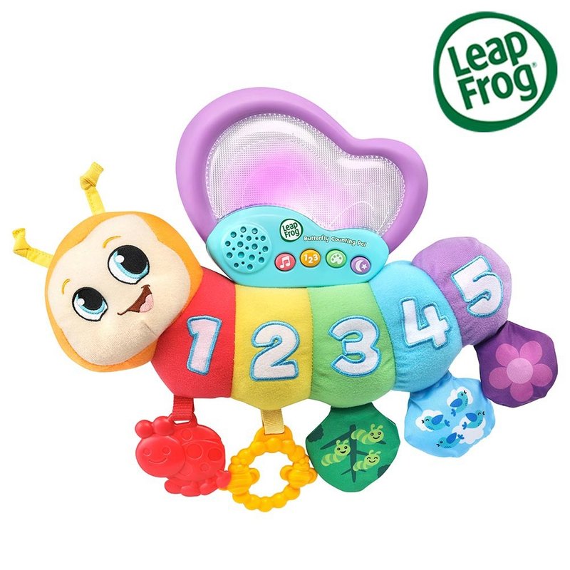 Fast arrival - only shipped to Taiwan [LeapFrog] 123 small butterflies - Kids' Toys - Other Materials Multicolor