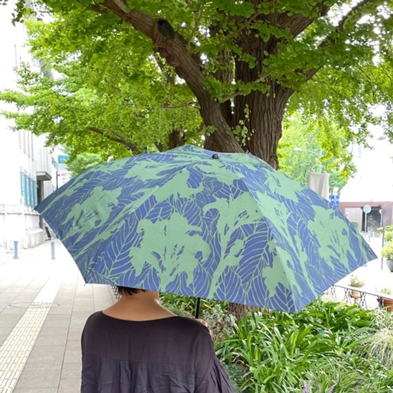 折り畳み傘（晴雨兼用）「カンナ」希望_グリーン - 其他 - 棉．麻 