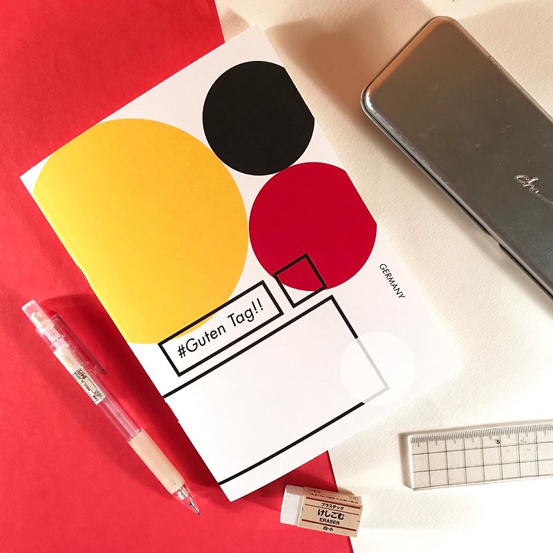:noteBOOK / [#Guten Tag!!] National color notebook