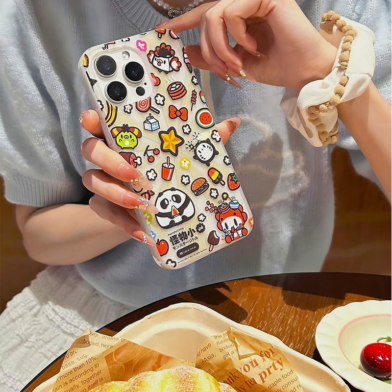 【防刮痕】光亮冰雪白鏡面金iPhone 15 Pro/15 ProMax手機殼 - 手機殼/手機套 - 塑膠 黃色