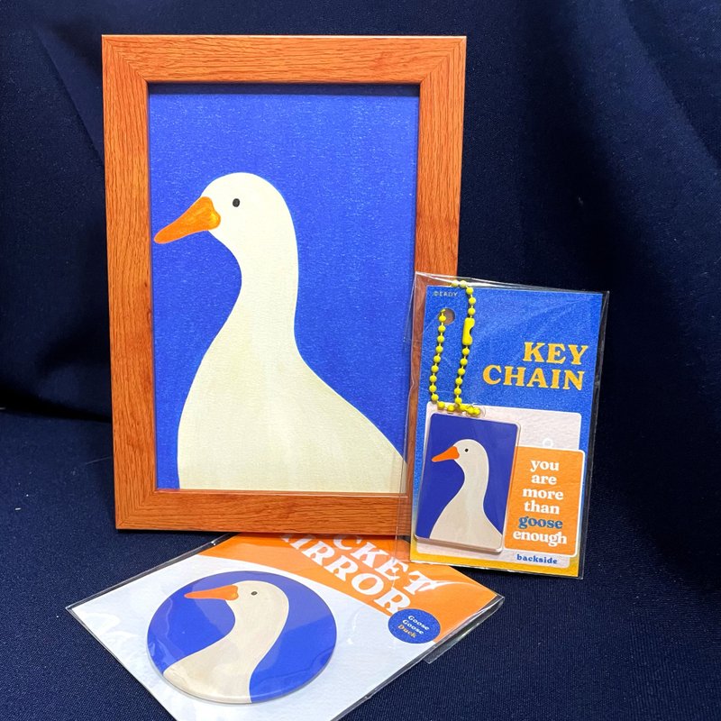 Lucky Set | Goose Luck Good love - 卡片/明信片 - 其他材質 紅色