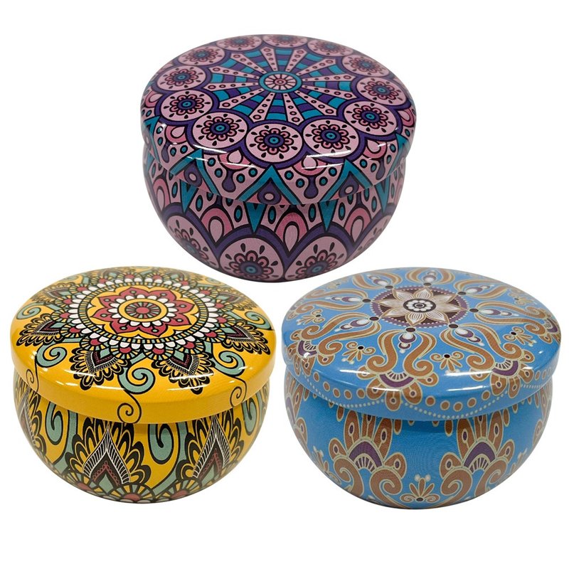 AMARA 旅香曼陀羅蠟燭 儀式感生活 生日 情人節 聖誕節 - 香氛蠟燭/燭台 - 其他材質 多色