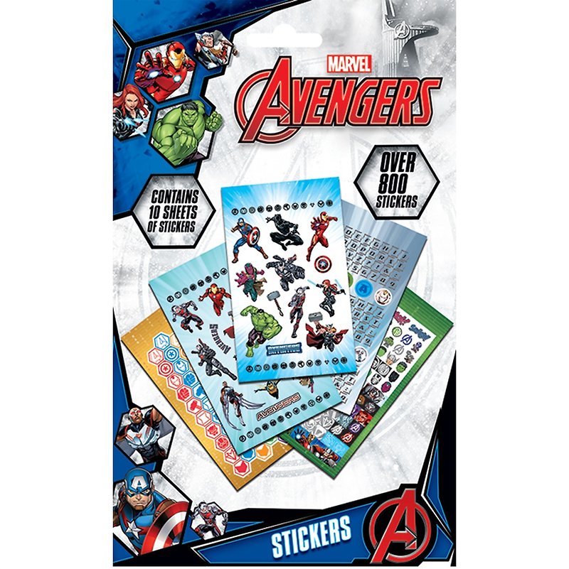 [Marvel] Avengers Avengers 800 Sticker Set (MARVEL)