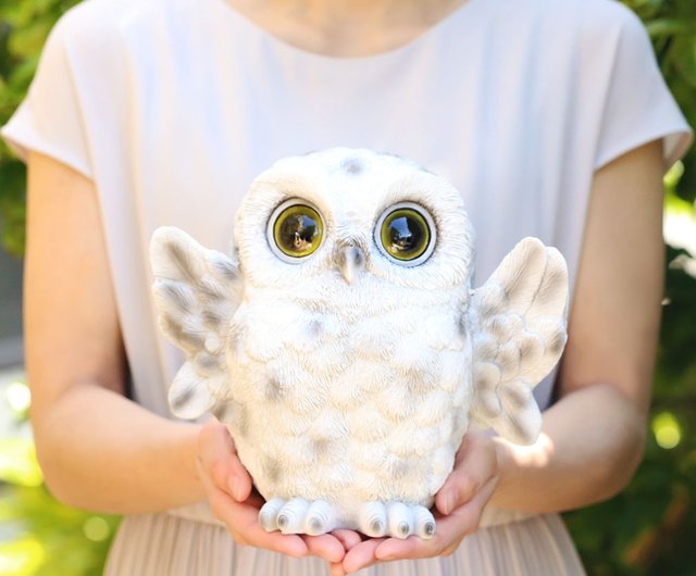 デバリエ mo05 フクロウの置物 梟 レジン製 ギフト 誕生日