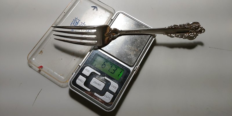 Jimei 1941 American-made R.Wallace sterling silver fork - ช้อนส้อม - เงินแท้ 