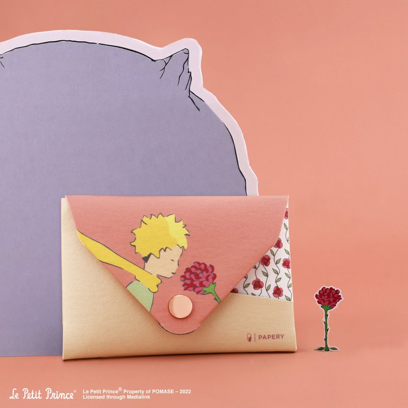 ionWallet Le Petit Prince - La Rose Vegan leather xmas gift - Coin Purses - Other Materials 