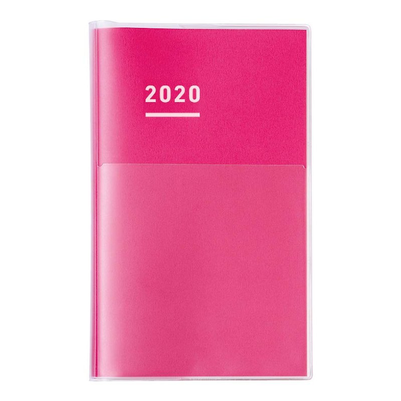 2020 JIBUN Hand Book MiniDiary - Pink - Notebooks & Journals - Paper Pink