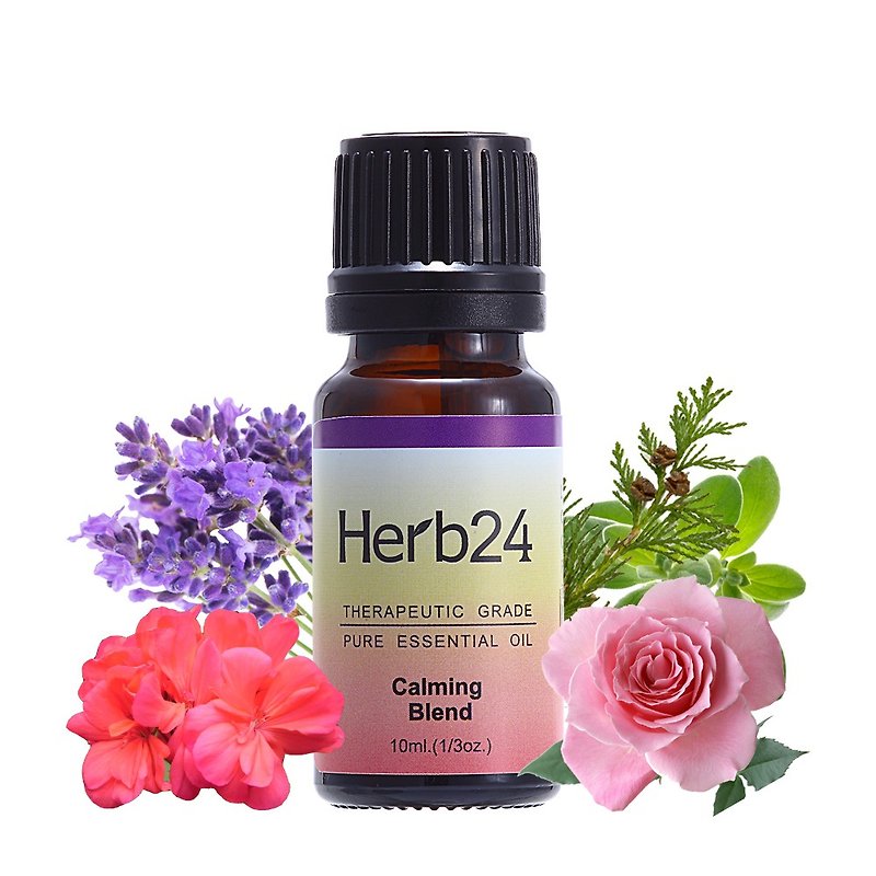 Pure essential oil compound for calming the mind