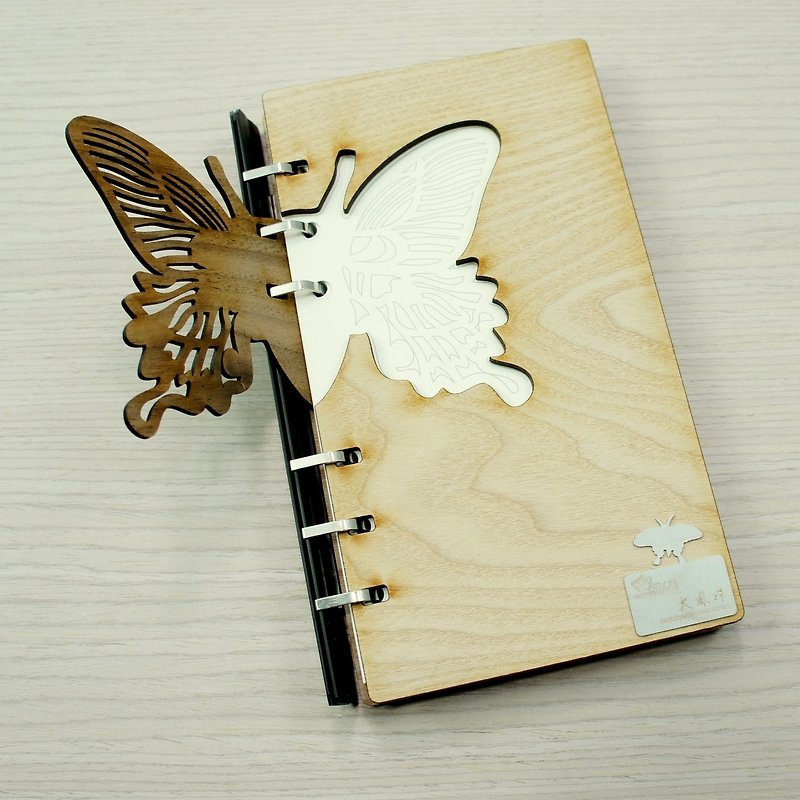 Taiwan Butterfly Series-Texture Handwritten Notebook