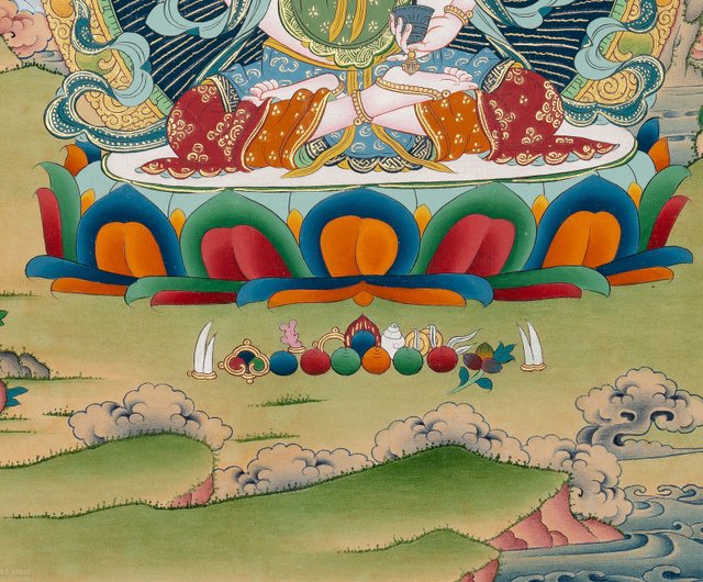 金剛薩埵タンカ チベットの金剛薩埵アート - ショップ Boudha