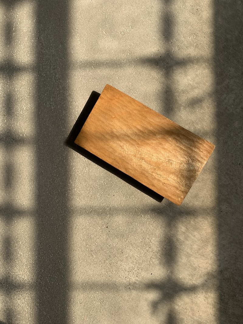 手彫りの木版-正方形