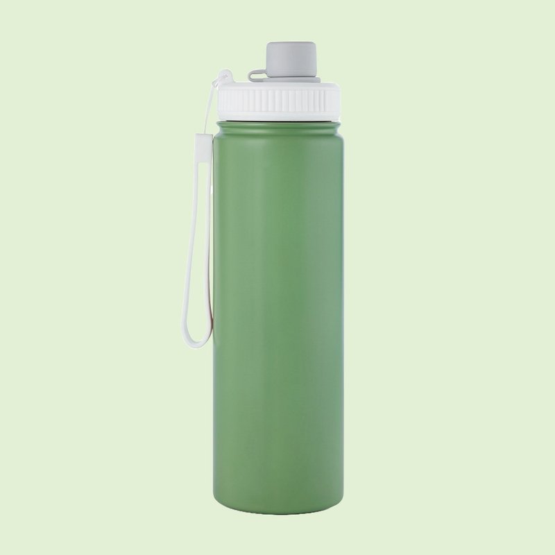 YCCT Gaihe Cup 700ml - Pine Green - Easy to carry and environmentally friendly beverage cup / ice-preserving thermos cup - Vacuum Flasks - Stainless Steel 