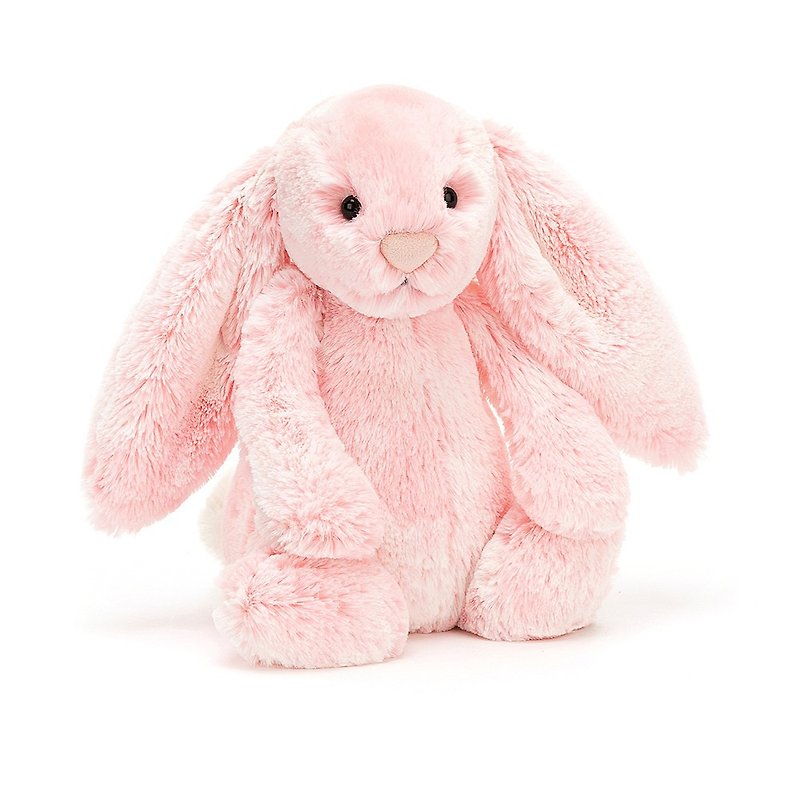 Jellycat Bashful Peony Bunny 櫻花粉兔 31cm - 公仔模型 - 聚酯纖維 粉紅色