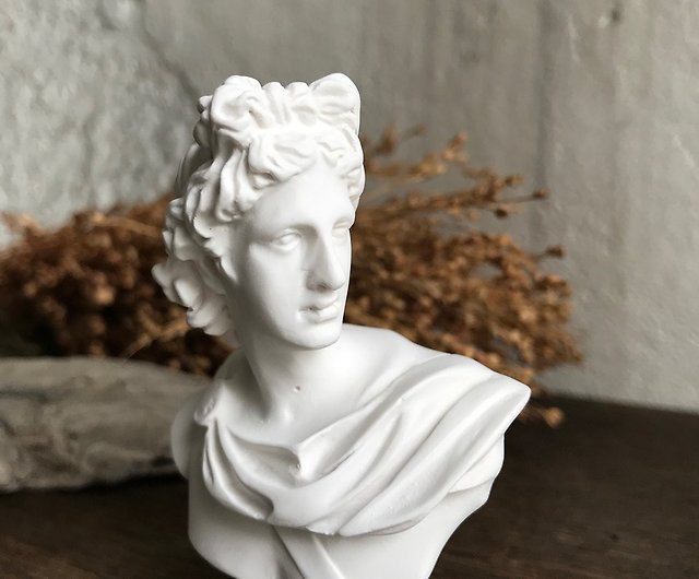 古代ギリシャとローマの神話図小さな樹脂石膏像/アポロ - ショップ