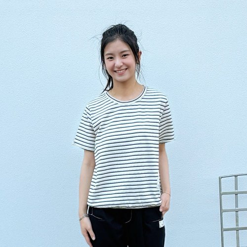 花木馬幸福造夢鋪 Hana Mokuba 圓領線條收口上衣