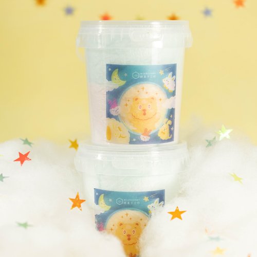 綿菓子工坊 Mianguozi Cotton Candy 【綿菓子】棉花糖桶裝 - 雙子星跳跳糖