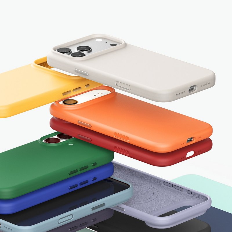 elago iPhone 17 Pro 磁吸防摔矽膠手機殼 相機鍵按鈕 - 手機殼/手機套 - 矽膠 