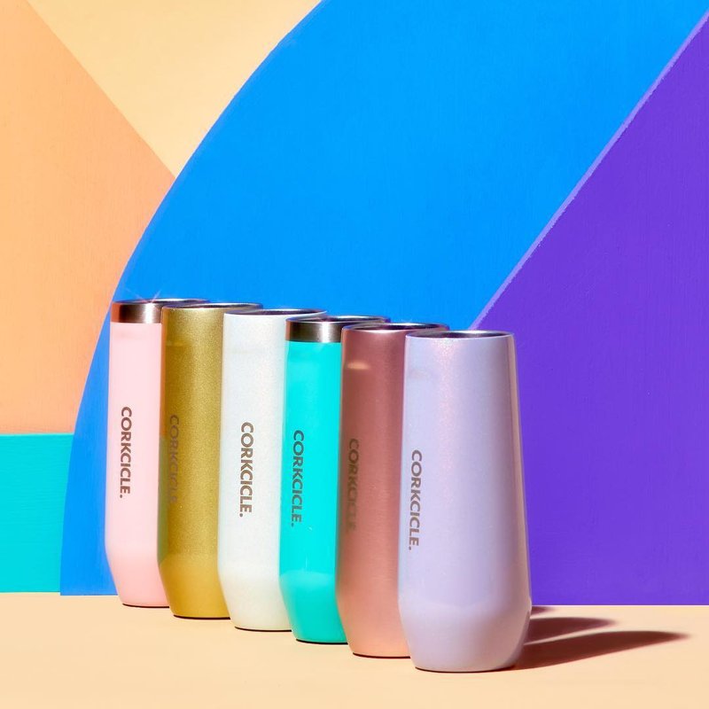 #減塑生活 CORKCICLE 三層真空香檳杯200ml / 共3色 - 保溫瓶/保溫杯 - 不鏽鋼 多色