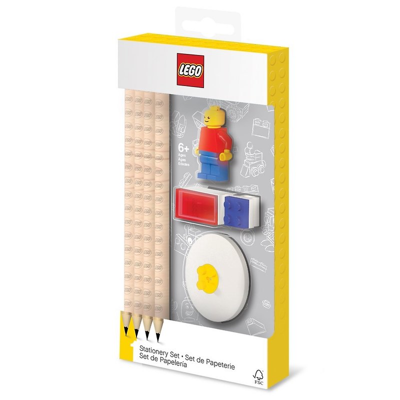LEGO stationery set B (with LEGO doll) - อื่นๆ - วัสดุอื่นๆ 