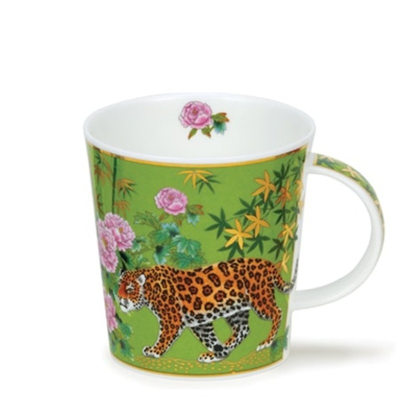 【100% Made in England】Oriental Bone China Mug - Leopard - Mugs - Porcelain 