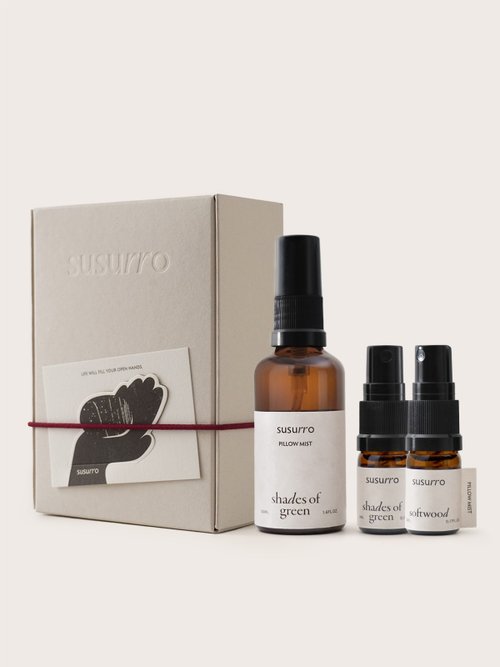 susurro 【快速出貨】枕頭織品噴霧2入禮盒組 香氛 舒眠噴霧 睡眠噴霧
