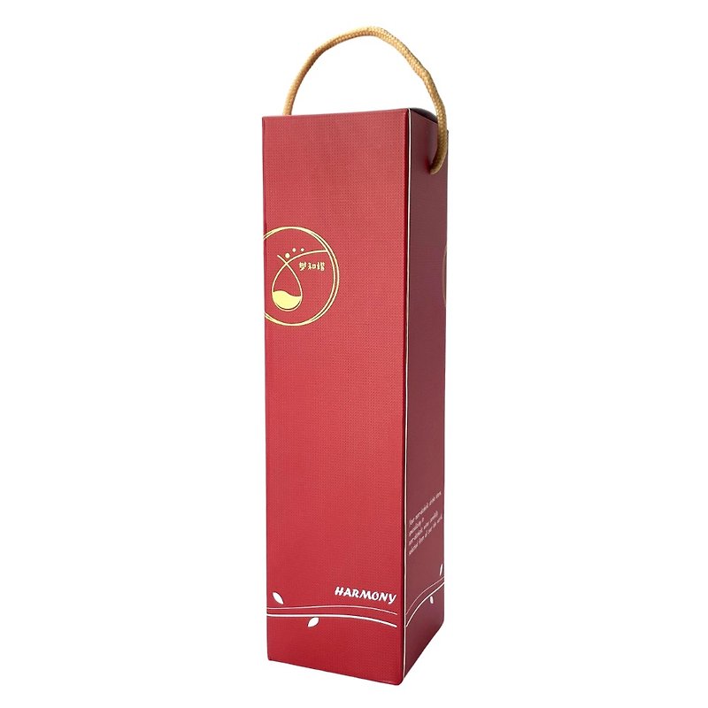 Single bottle wine box suitable for 750ML bottles - อื่นๆ - กระดาษ สีแดง
