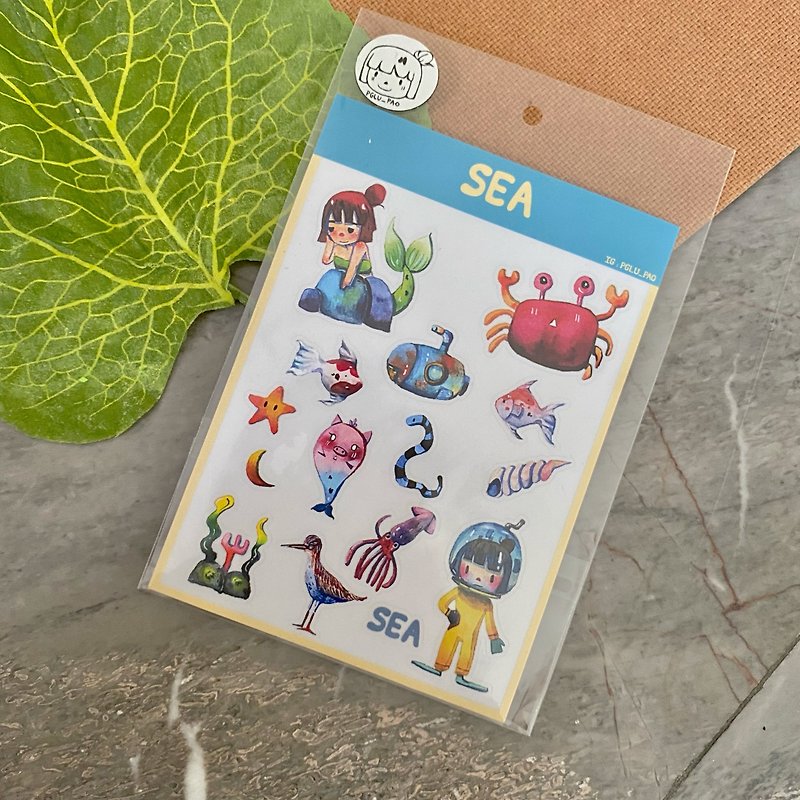sticker : sea
