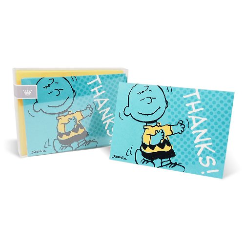 205剪刀石頭紙 Snoopy精裝盒卡-查理布朗【Hallmark-Peanuts 無限感謝】