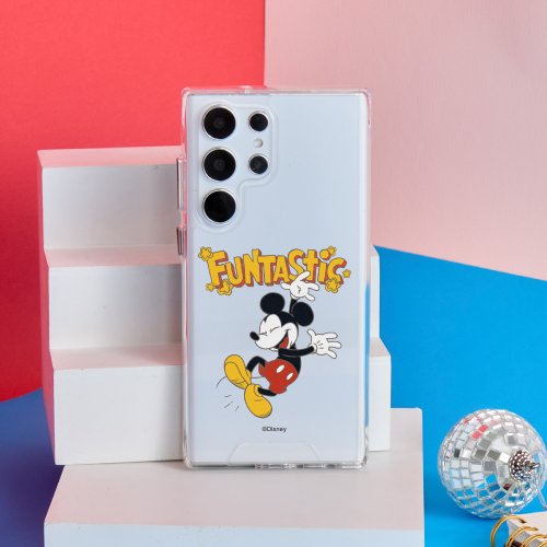 TOYSELECT Disney經典復古歡樂防摔透明SAMSUNG手機殼