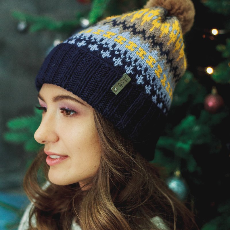 Knitting hat pattern/ Digital download - 手工藝教學/工具書 - 其他材質 