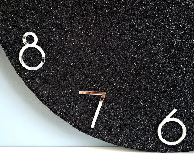 販促品　壁掛け時計　デイトナ ブラック文字盤 大型壁掛け時計 60 cm アート壁掛け時計 装飾時計 ユニークな