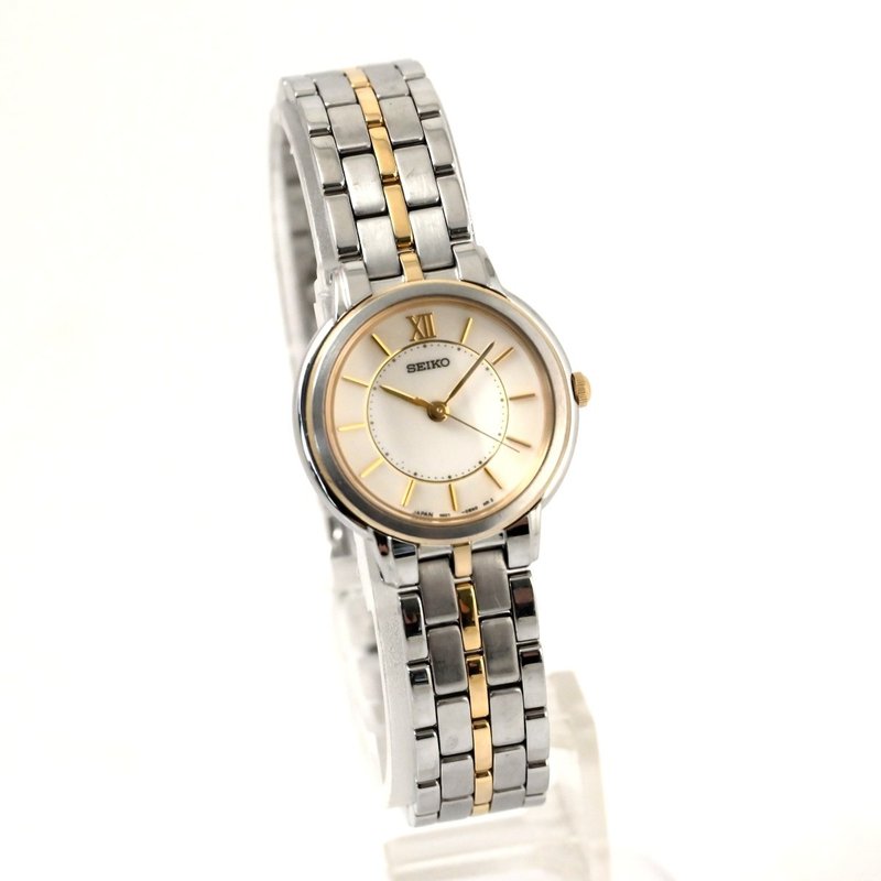 SEIKO 女性用腕時計クォーツ 2320-5200 1983年 コンビカラーベルト  手錶 古董錶 復古手錶 - 女錶 - 不鏽鋼 