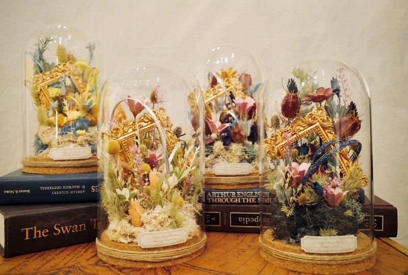 Immortal Dried Flower Series - Mucha Series Four Seasons - ช่อดอกไม้แห้ง - พืช/ดอกไม้ หลากหลายสี