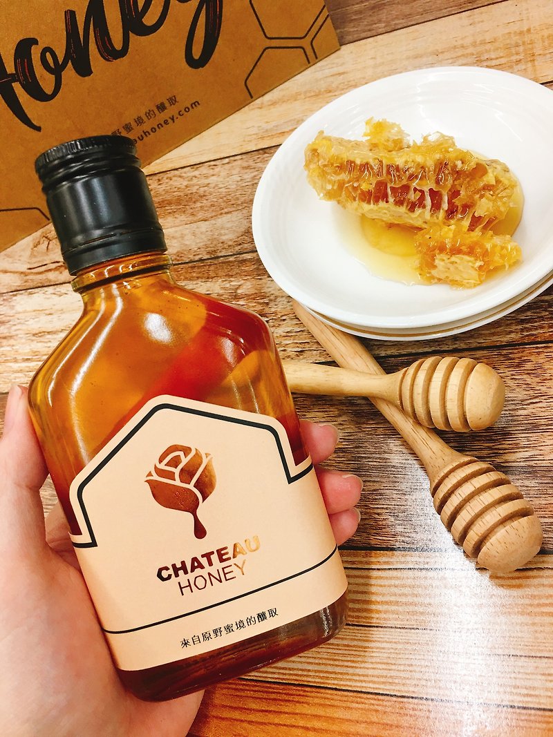 Portable bottle [natural lychee flower honey] Taiwan honey brand recommended - น้ำผึ้ง - วัสดุอื่นๆ 
