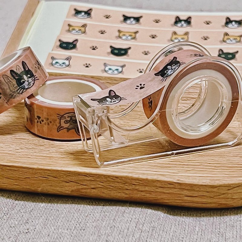 washi tape stationery office notebook washi tape and washi tape cat lover series stationery - Washi Tape - Paper Khaki