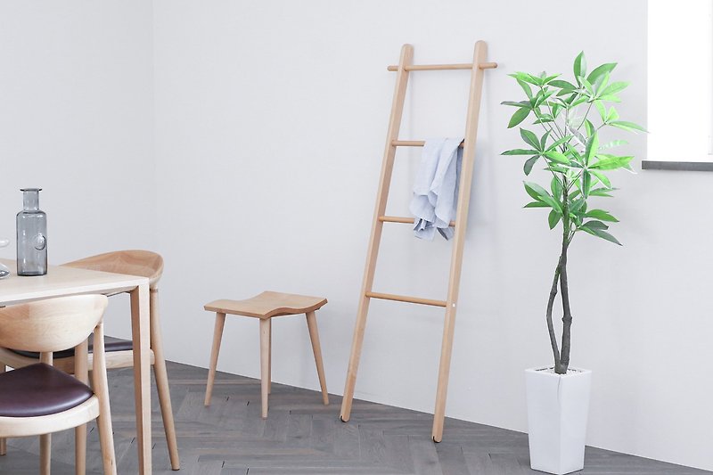 Asahikawa Furniture cosine ladder rack - ตะขอที่แขวน - ไม้ 