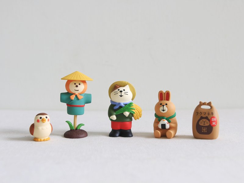 DECOLE concombre 【Out of Print】New Rice Festival - Stuffed Dolls & Figurines - Resin Multicolor