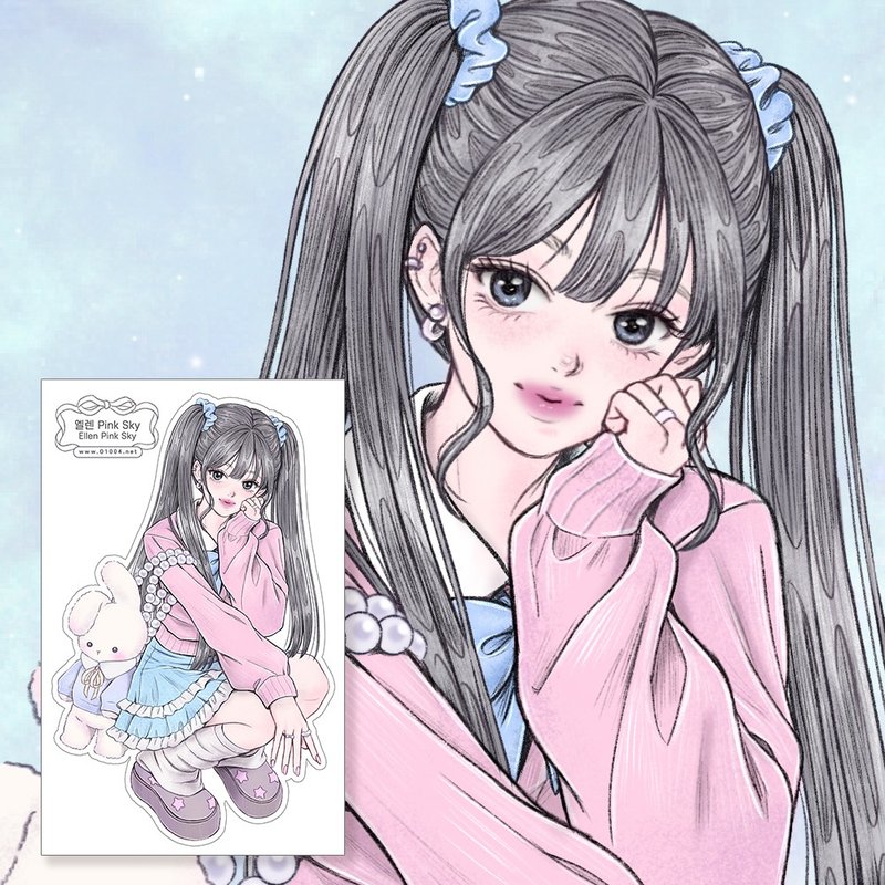 Ellen stickers - 貼紙 - 紙 