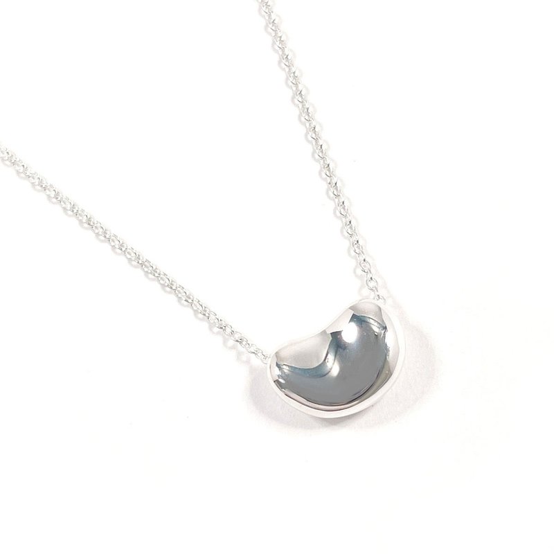 【日本直送 中古美品】ティファニー TIFFANY&Co. ネックレス ビーン エルサペレッティ シルバー925 アクセサリー 新品仕上げ済み - 項鍊 - 純銀 銀色
