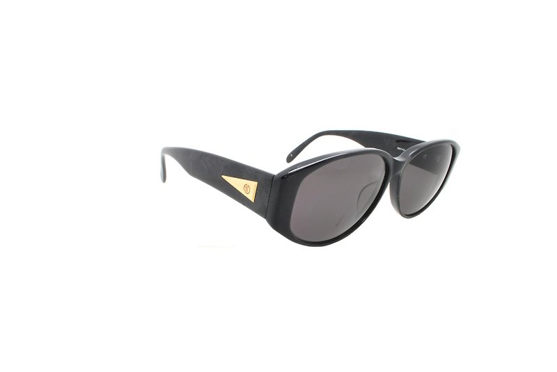 Plastic Sunglasses Black - Alain Delon 3104 2 Antique sunglasses made in Japan in the 1980s
