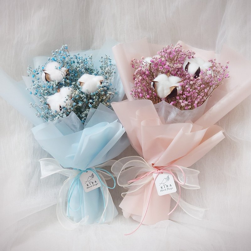 Big baby's breath bouquet/eternal flower/dry bouquet/dry flower/gypsophila/gift/bouquet - Dried Flowers & Bouquets - Plants & Flowers Pink