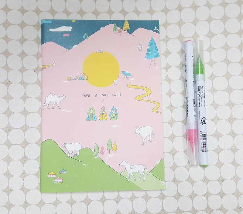 WEEKLY PLAN/WEEKLY PLAN - Notebooks & Journals - Paper Pink