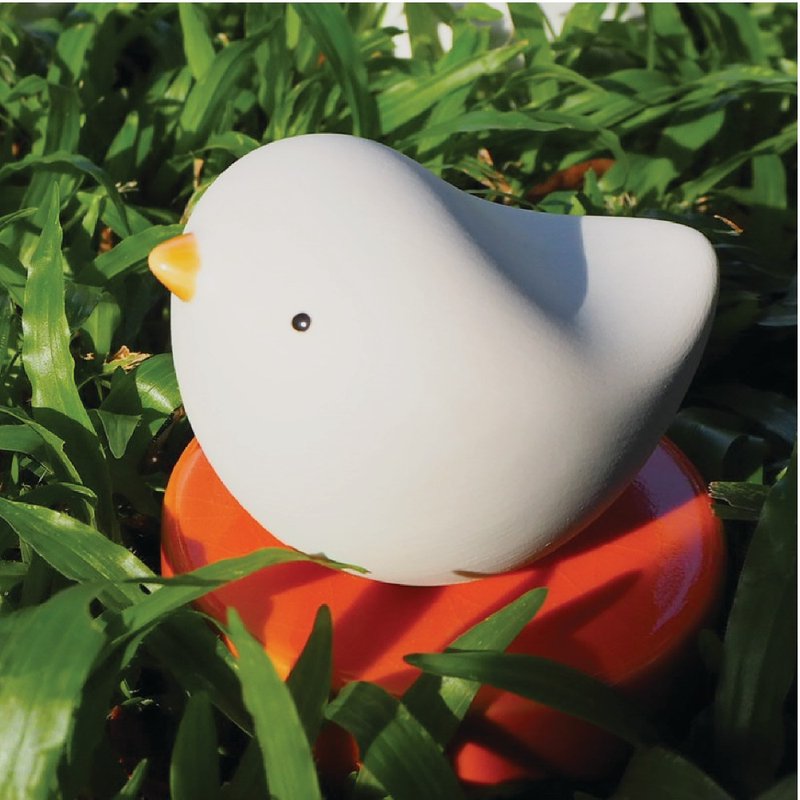LIVELY BREEZE Bebe Bird Ceramic Fragrance Diffuser - 香氛/精油/擴香 - 陶 橘色