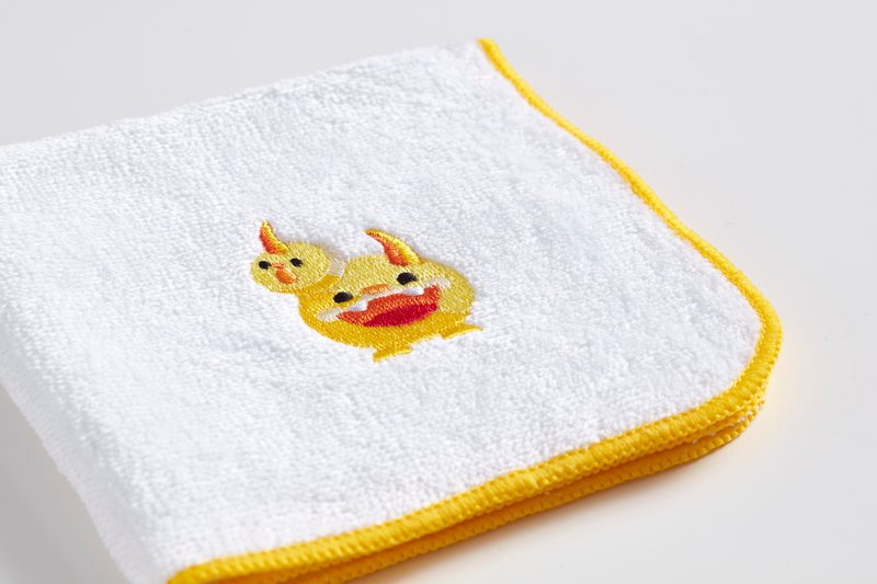 NYMONSTER New Year Animal Square-Yellow - Towels - Cotton & Hemp 