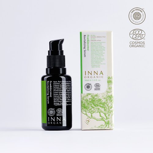 Inna Organic 童顏有機 乳香緊致童顏精華 | 四季都可使用的抗皺精華